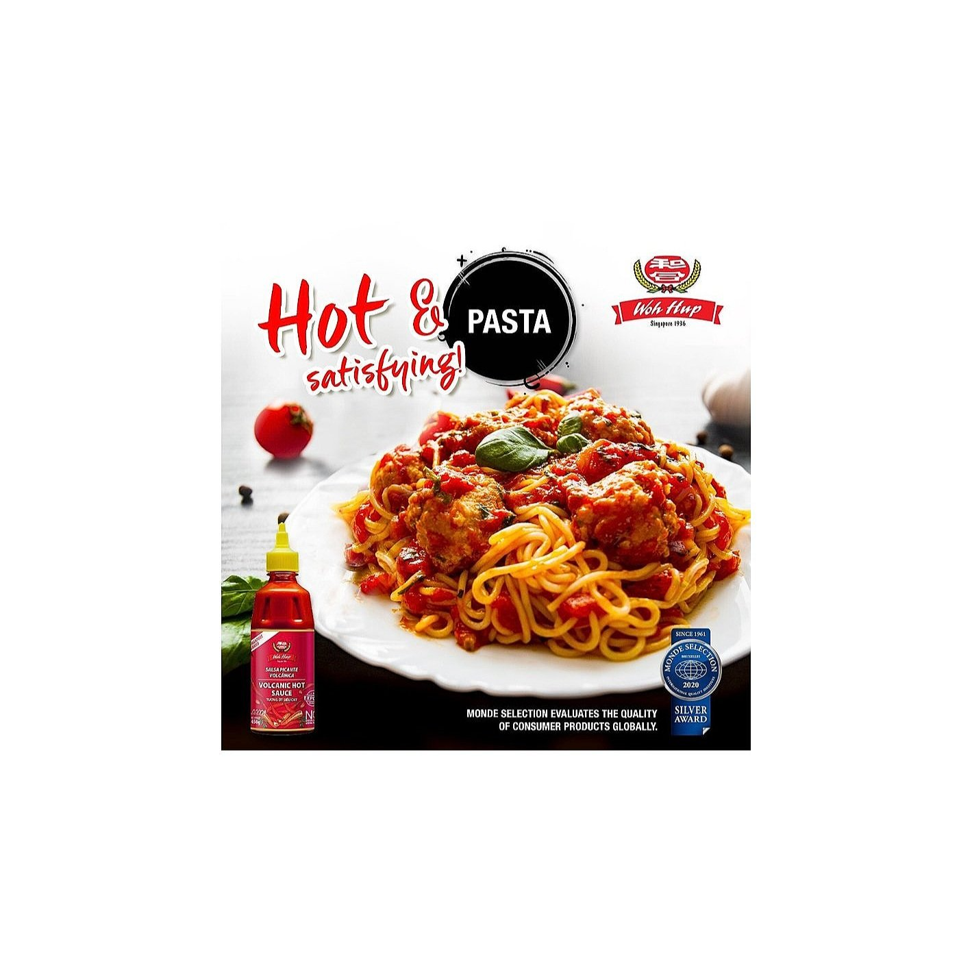 Woh Hup Volcanic Hot Sauce 450g
