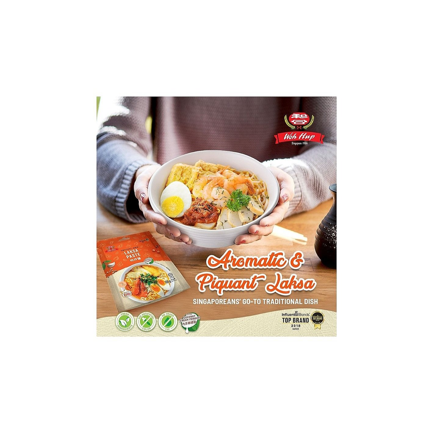 Woh Hup Laksa Paste 105g